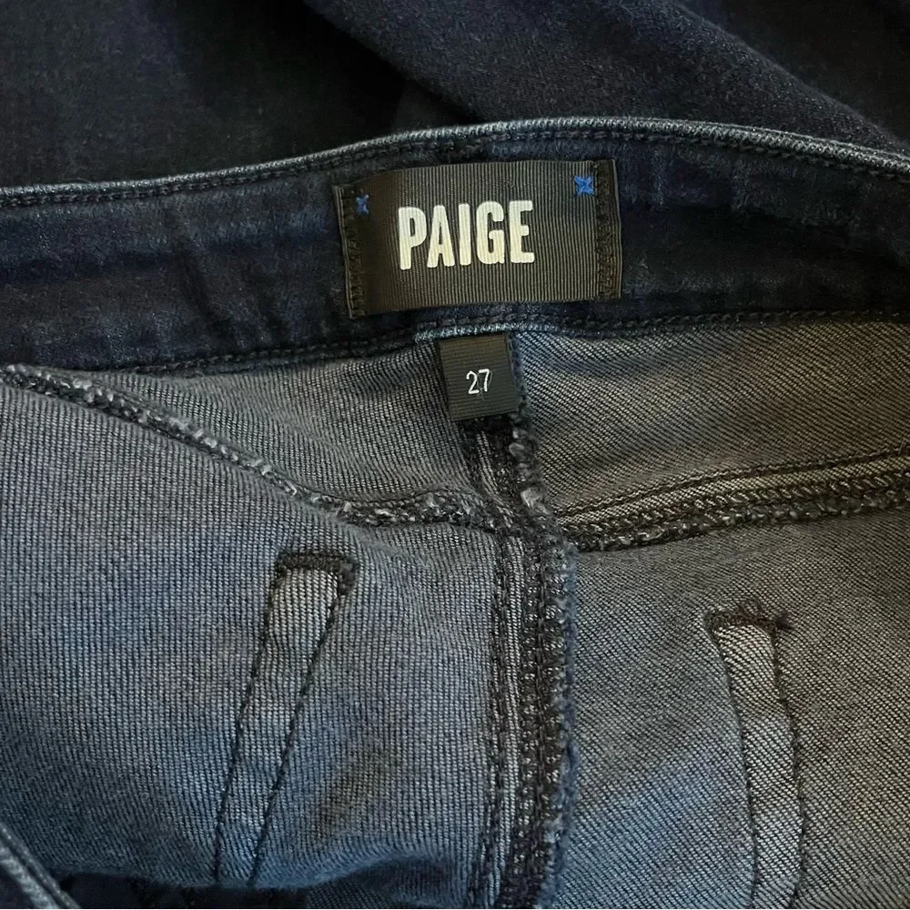 Paige Verdugo Ankle Denim Blue Jeans Size 27